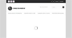 Desktop Screenshot of imageenmarche.com