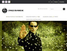 Tablet Screenshot of imageenmarche.com